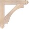 Ekena Millwork Imperial Arts & Crafts Smooth Bracket, Douglas Fir, 3 1/2"W x 24"D x 24"H BKT04X24X24IMP03SDF - alternate 4